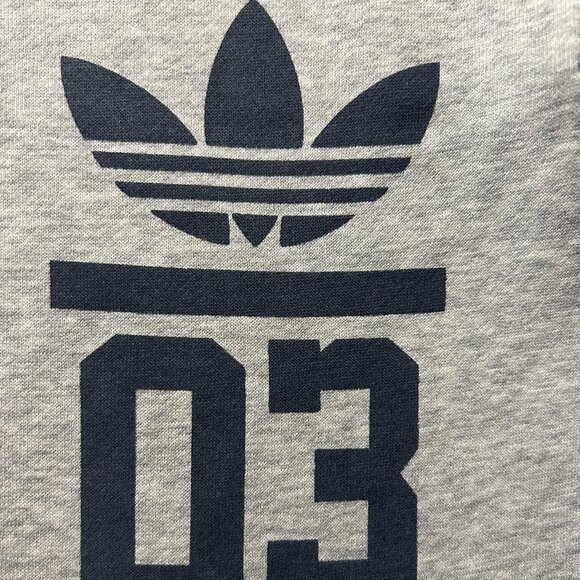 Adidas Originals Sweatpants 2XL – Grey, Trefoil Logo, “03” Graphic, Joggers - Picture 5 of 7